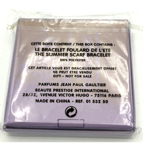 SEALED Vintage Jean Paul Gaultier Classic Summer Scarf Bracelet Limited - Picture 2 of 2